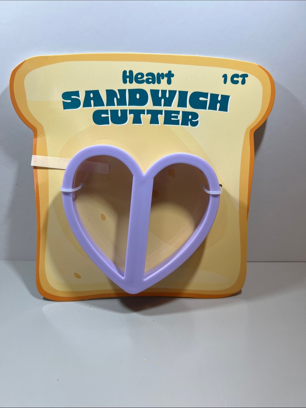 Heart Sandwich Cutter - Lavender